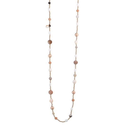 Collier Lelune Femme LELUNE GLAMOUR in Argent Perla LGNK541 - LGNK541